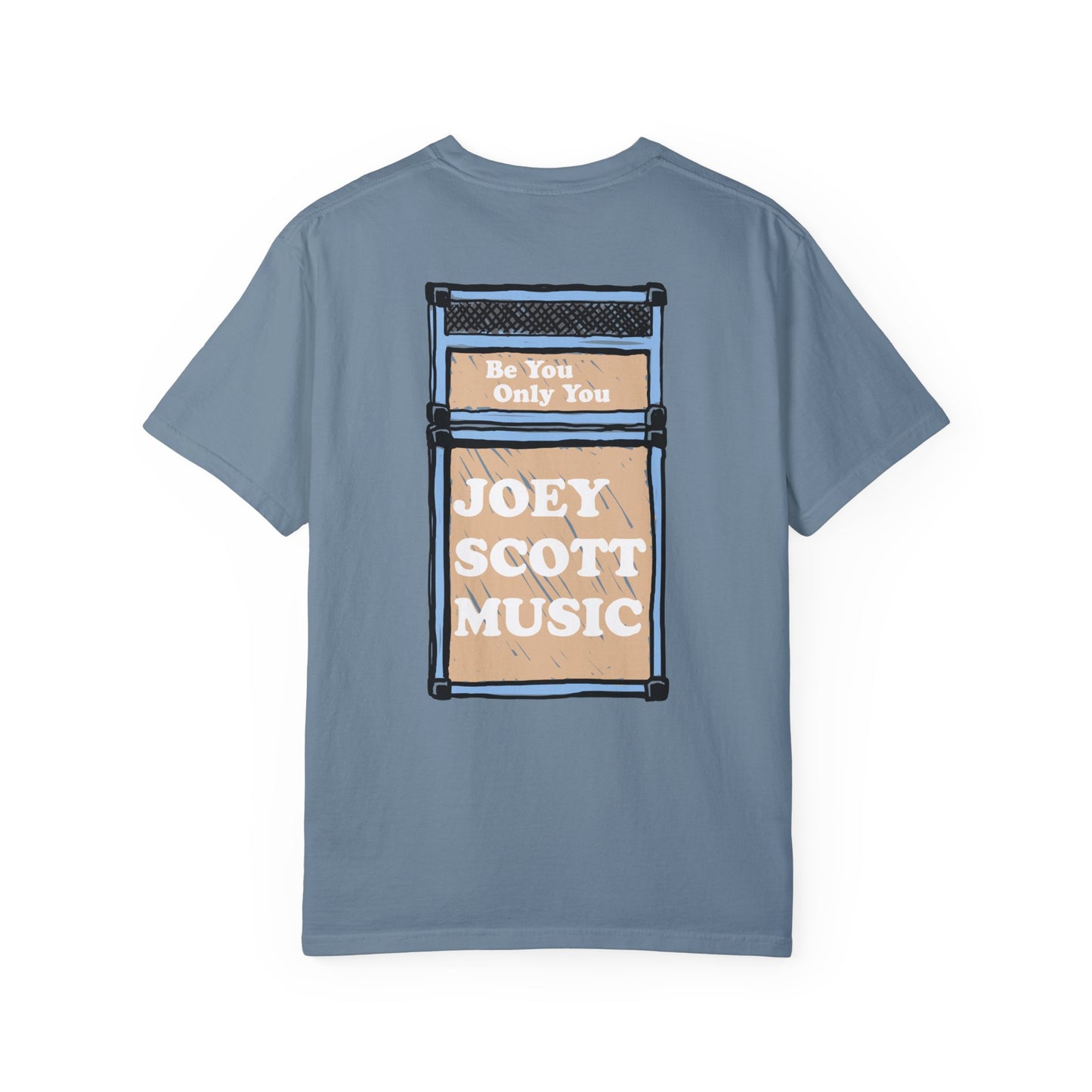 - Joey Scott Media Front and Amp Back (Comfort Colors Shirt)