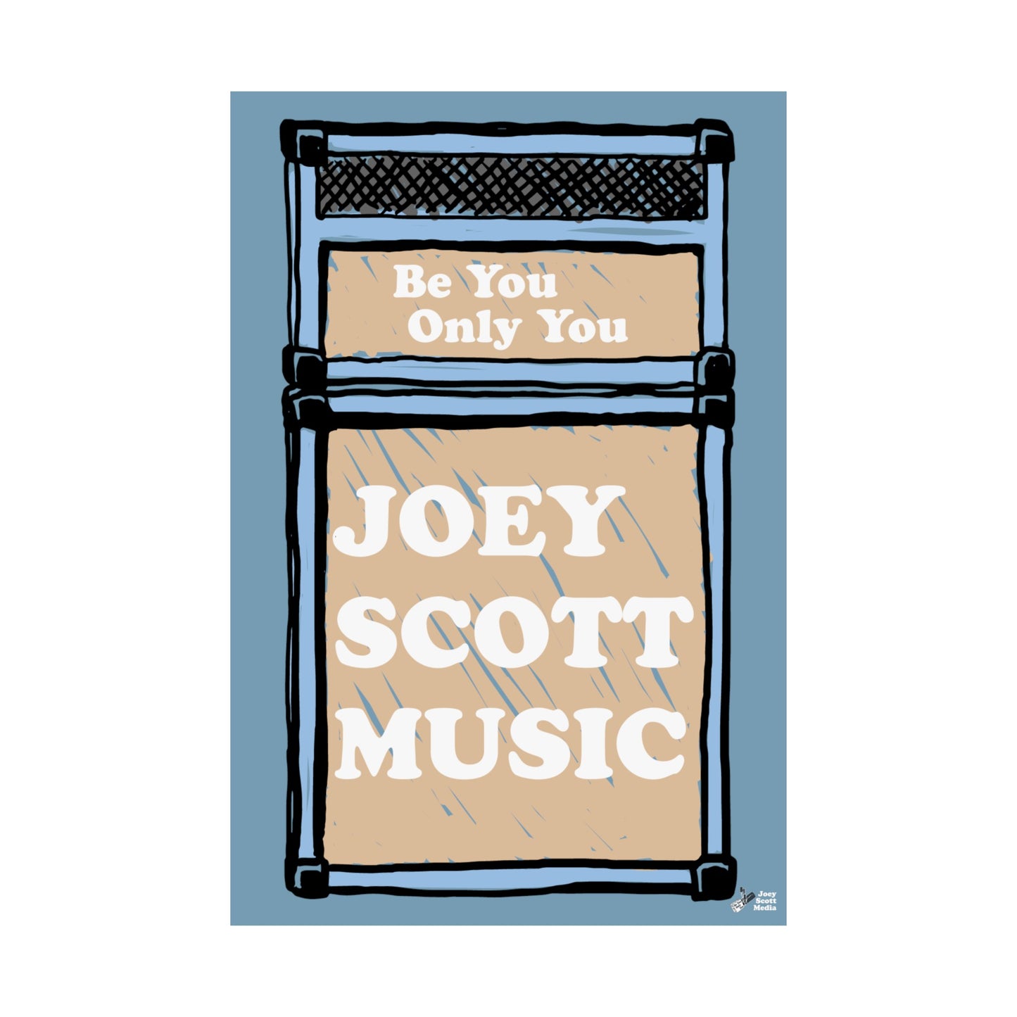 Poster - Joey Scott Music Amp Logo