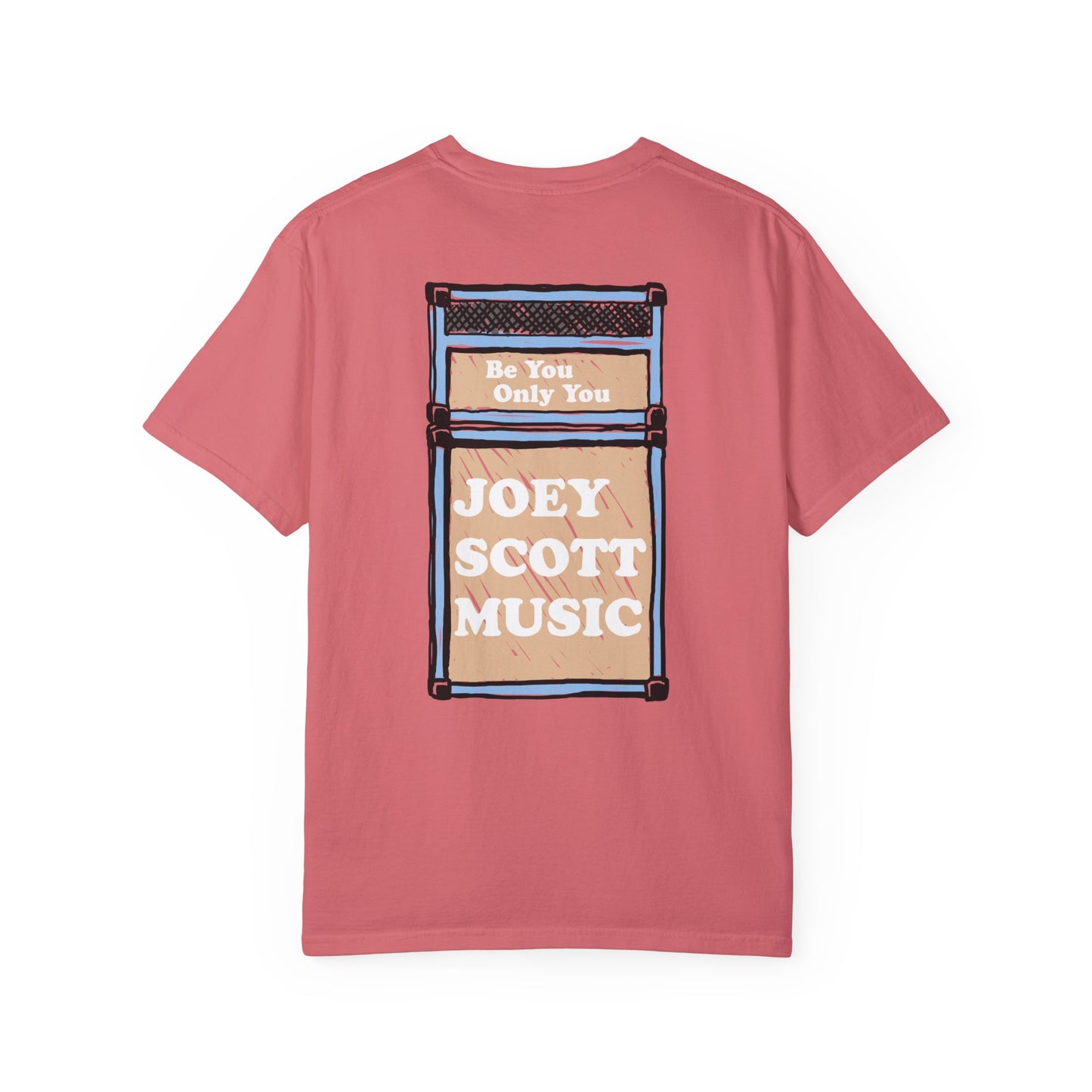 - Joey Scott Media Front and Amp Back (Comfort Colors Shirt)