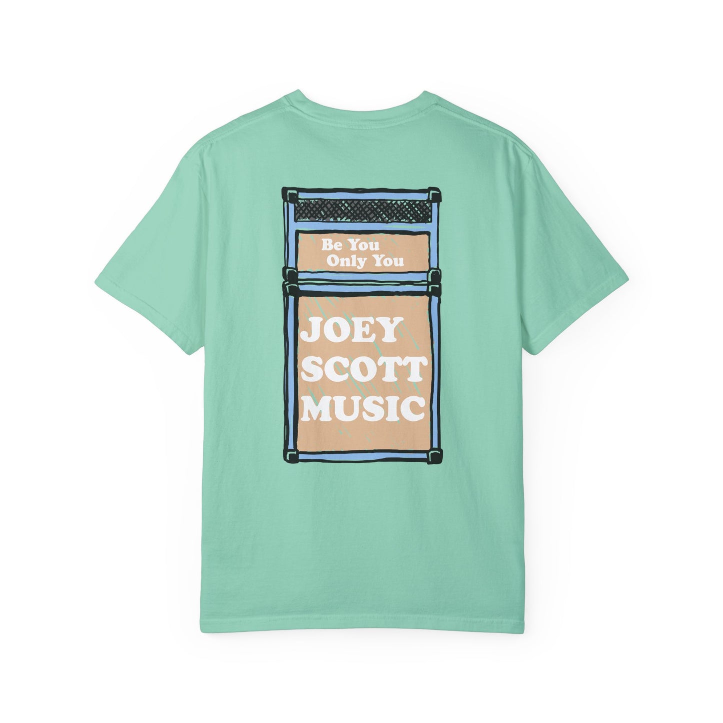 - Joey Scott Media Front and Amp Back (Comfort Colors Shirt)