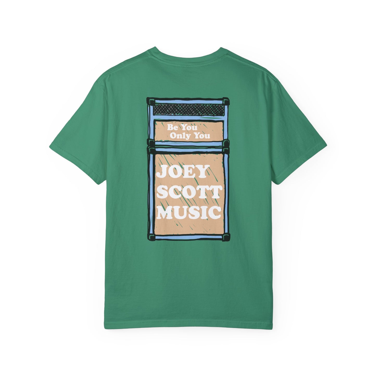 - Joey Scott Media Front and Amp Back (Comfort Colors Shirt)